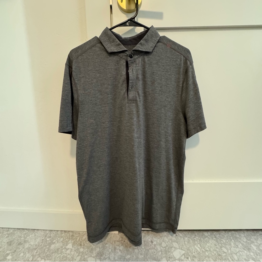Men's lululemon Gray Polo Shirt